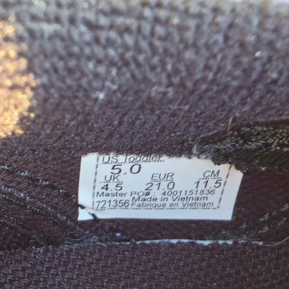 Vans Galaxy Slip Pull On Toddler Sneakers‎ Shoes Size 5 Little Man Style